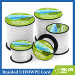 Lade das Bild in den Galerie-Viewer, 0.5~1mm Braided UHMWPE Cord Hollow Low Stretch Spectra Line Spliceable Rope 
