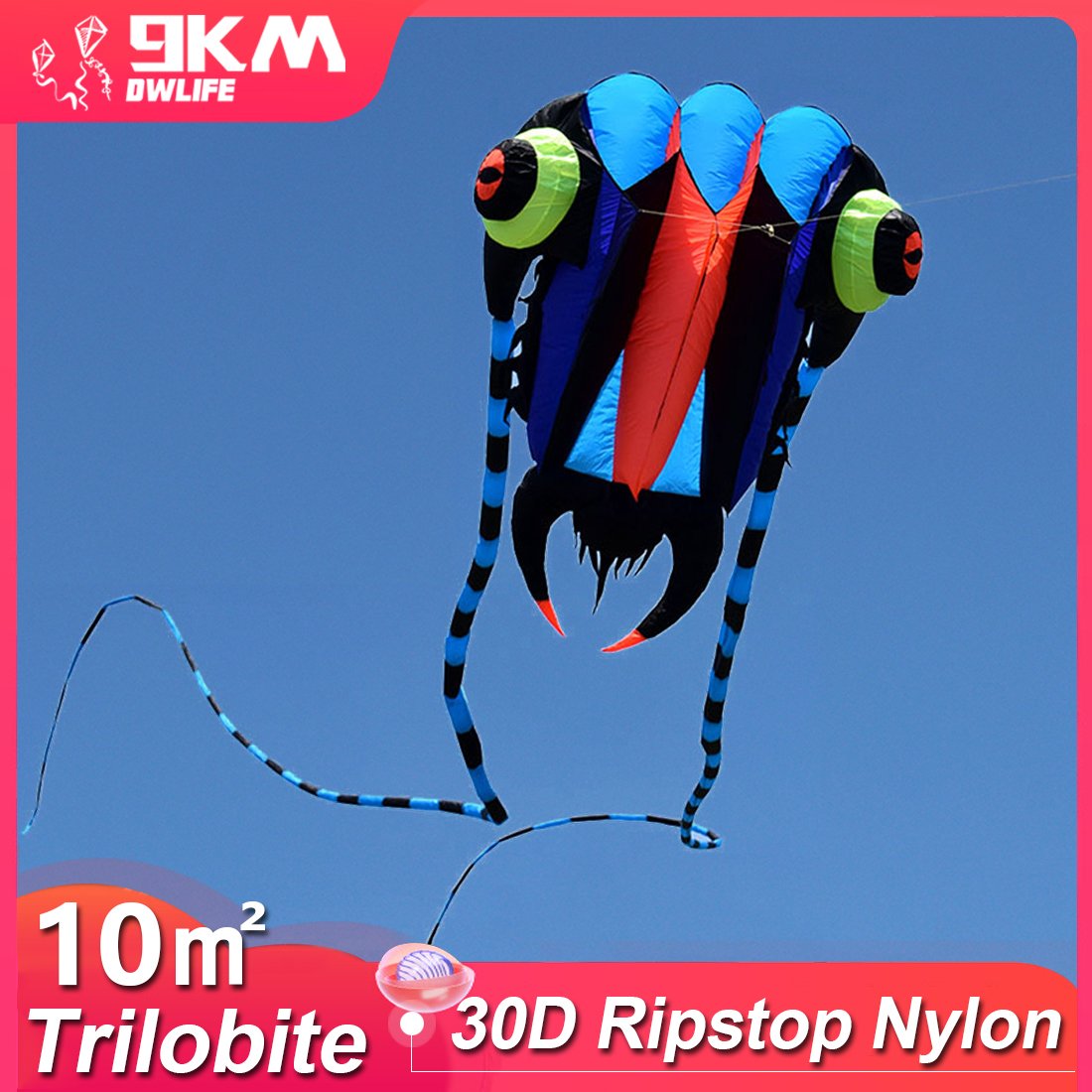  10sqm Large Trilobite Kite