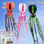 Load image into Gallery viewer, 12m~18m Octopus Kite 30D Ripstop Nylon with Bag
