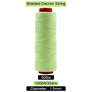 50lb - 120lb Braided Dacron Line