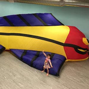 9KM 14m Mega Fish Kite Line Laundry Pendant Soft Inflatable Show Kite