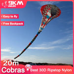 Lade das Bild in den Galerie-Viewer, 20m Cobra Kite Line Laundry Kite Pendant Soft Inflatable Show Kite
