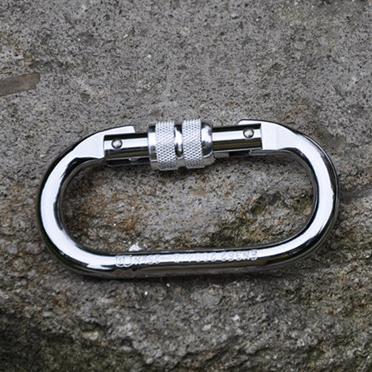 25kN Carabiner Climbing Screw Locking O-Ring Alloy Steel