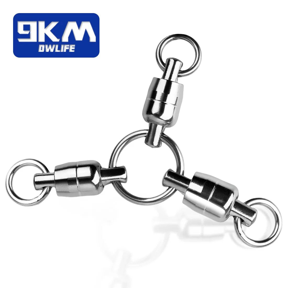 3-Way Swivels 5~15Pcs Ball Bearing Swivel