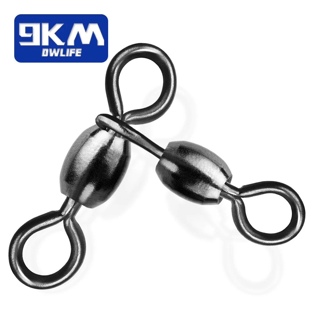 3 Way Swivel Stainless Steel Crane Swivels Fishing Barrel Swivels Fishing Tackle Catfish Rig Swivels Surf Fishing Bottom Rig