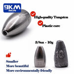 Lade das Bild in den Galerie-Viewer, 9KM Bullet Weights Fishing Sinkers 1.8~14g Fishing Weight for Texas Rigs Carolina Rig Bass Fishing Saltwater Freshwater Tackle
