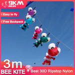 Load image into Gallery viewer, 3m Bee Kite Line Laundry Kite Soft Inflatable
