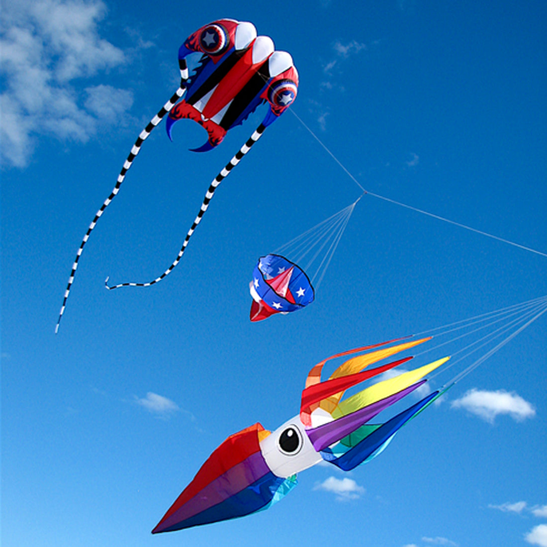 9KM 14m Mega Fish Kite Line Laundry Pendant Soft Inflatable Show