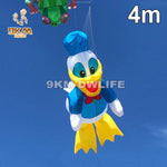 Load image into Gallery viewer, 4m Line Laundry Kite Soft Inflatable Cartoon Duck Kite
