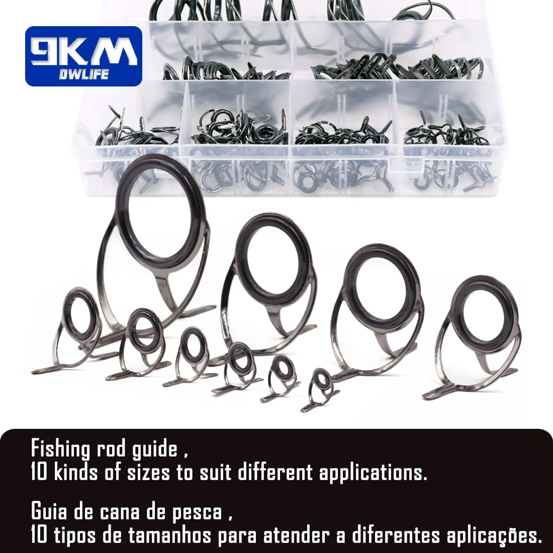 Silver Fishing Rod Repair Guides