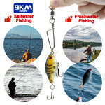 Load image into Gallery viewer, Ball Bearing Fishing Swivels Snap Coastlock Fishing Line Connector
