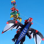 Lade das Bild in den Galerie-Viewer, 9KM Flow Forms Pilot Lifter Kite 6㎡~12㎡ Single Line Parafoil Kite with Bag
