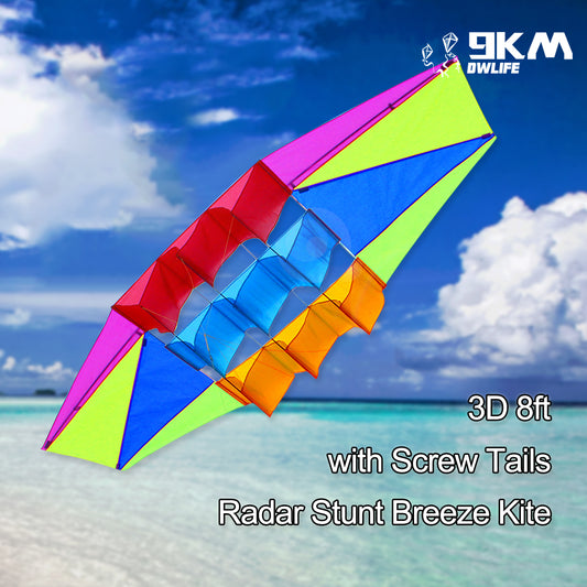 96” 3D Radar Single Line Kite