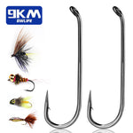 Lade das Bild in den Galerie-Viewer, 9KM Fly Tying Hooks Nymph Hook 50~200Pcs Jig Hooks Fly Tying
