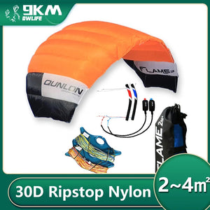 9KM Professional 2㎡-4㎡ 4 Line Power Kite Trainer Kite Traction Kite