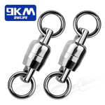 Lade das Bild in den Galerie-Viewer, Ball Bearing Swivel 10~30Pcs Stainless Steel Solid Rings
