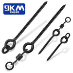 Load image into Gallery viewer, Carp Fishing Boilie Screw with Swivel Fishing Bait Screw 30~60Pcs Carp Rig
