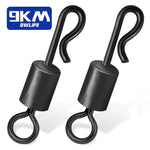 Load image into Gallery viewer, Carp Terminal Fishing Tackle 30~60Pcs Q Shaped Fishing Swivel Snap
