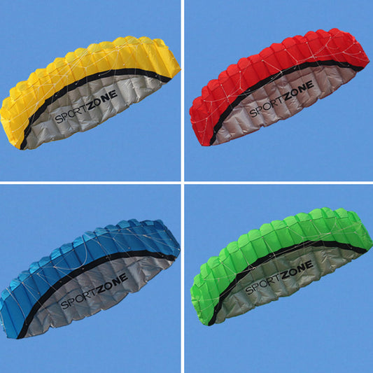 Dual Line Parafoil Parachute Outdoor Beach Kite