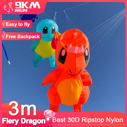 Fiery Dragon Kite