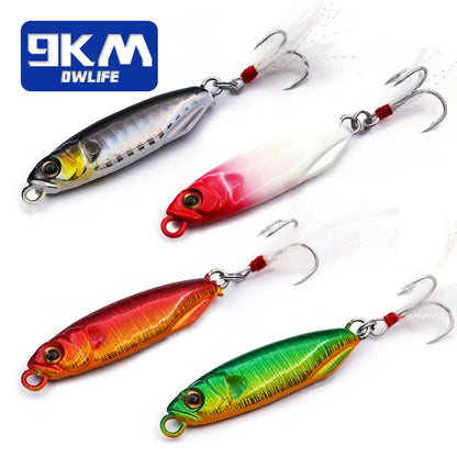 Fishing Jigs 20~37.5g Jigging Lures Trolling Spoon Lures