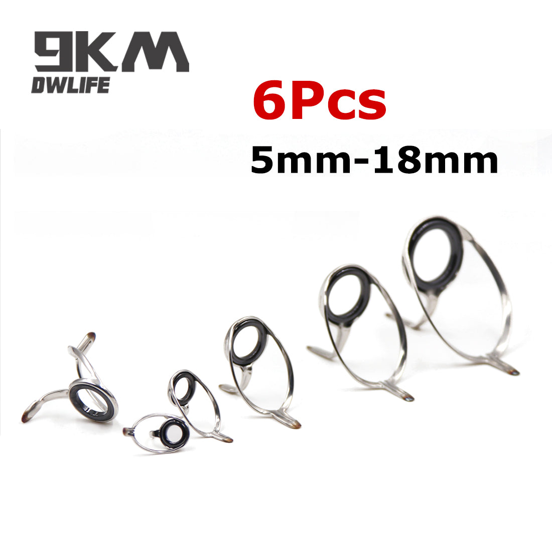 Fishing Rod Guides Line Ring Stainless Steel