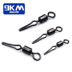 Load image into Gallery viewer, Fishing Rolling Swivel Snap 50~100Pcs Side Line Clip Swivels and Carabiners
