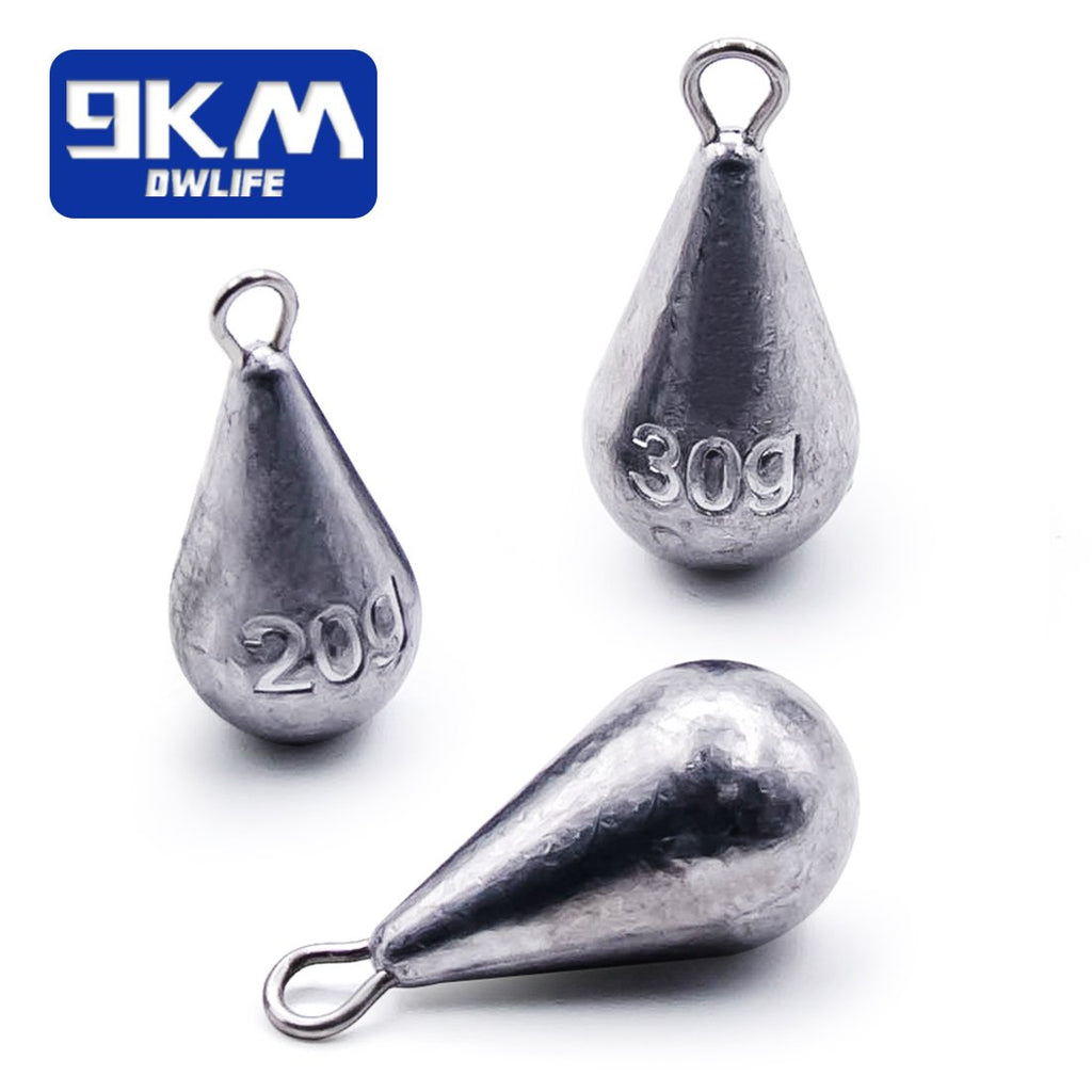 Fishing Sinker 10~30Pcs Bass Casting Sinkers 