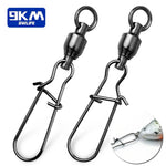 Lade das Bild in den Galerie-Viewer, Fishing Snap Swivels Duo Lock Ball Bearing Swivel Snap
