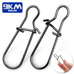Load image into Gallery viewer, Fishing Snaps Fast Lock Clips Stainless Steel Fishing Connector

