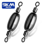 Lade das Bild in den Galerie-Viewer, Fishing Weights Sinkers with Inner Swivels 5~20Pcs Saltwater Fishing
