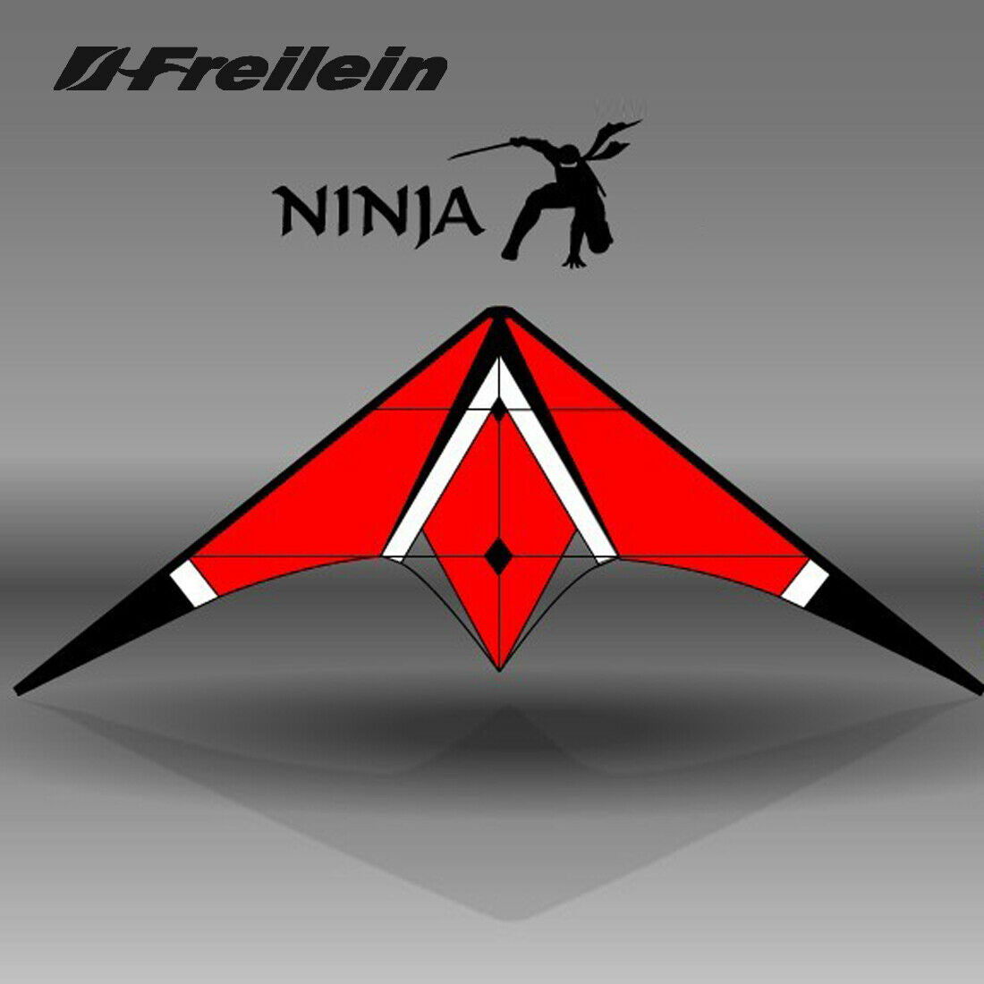 Freilein Ninja 2.36m Dual Line Stunt Kite