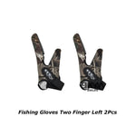 Lade das Bild in den Galerie-Viewer, Single/Two Finger Fishing Gloves Anti-Slip Elastic Casting Line Throwing Fishing Rod Dedicated More Style Fingerless Camouflage
