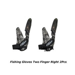 Load image into Gallery viewer, Single/Two Finger Fishing Gloves Anti-Slip Elastic Casting Line Throwing Fishing Rod Dedicated More Style Fingerless Camouflage
