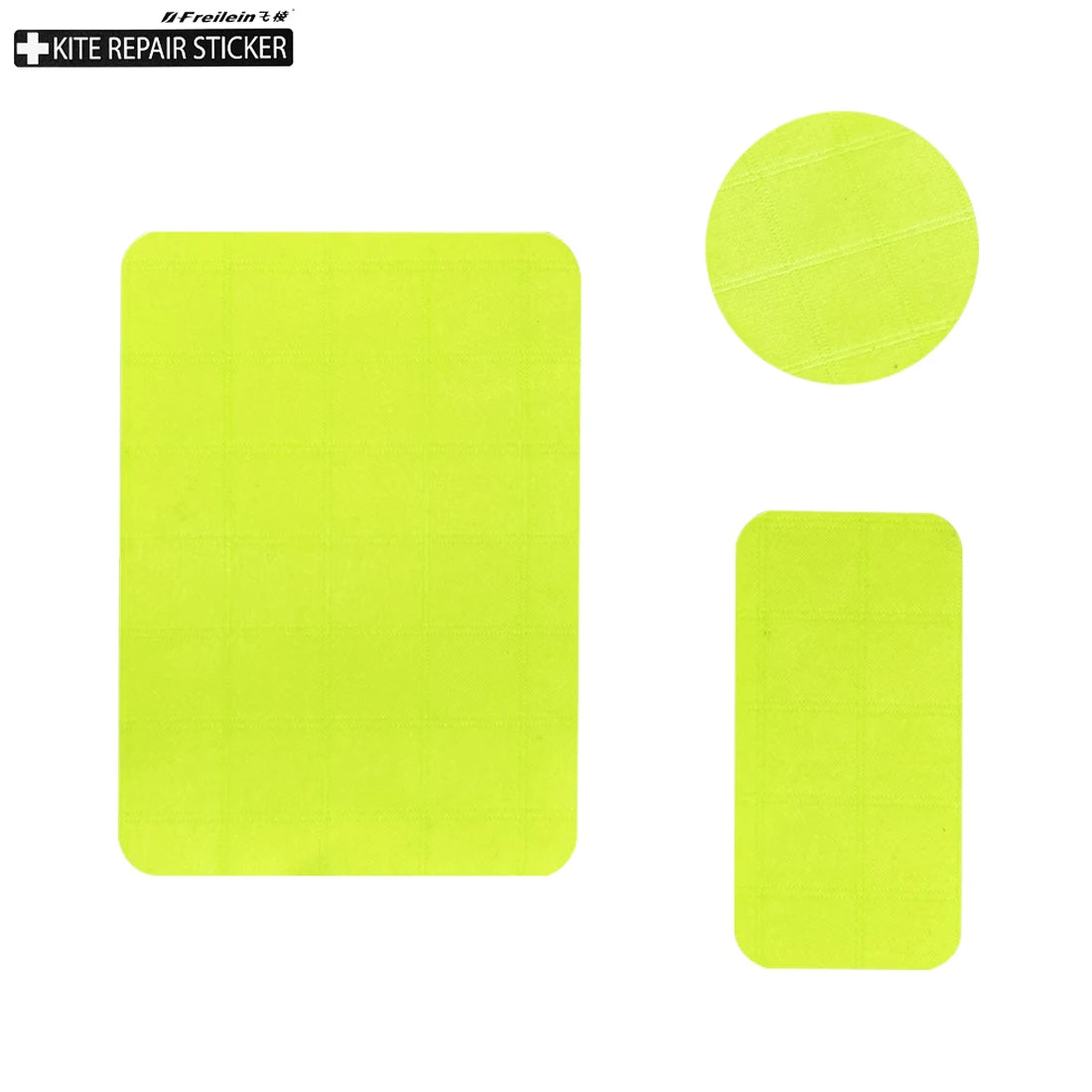 2pcs Freilein Ripstop Kite Repair Sticker Patch Waterproof High Stickiness Translucent Back-up Tool Accessories 12 Colour