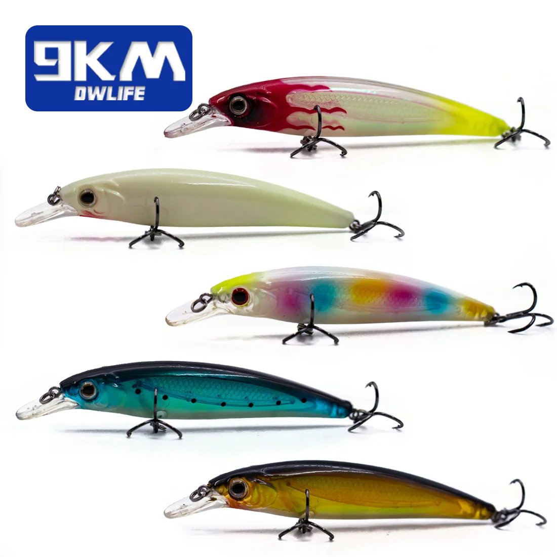 Hard Minnow Fishing Lures 8~11cm Jerkbait Bait