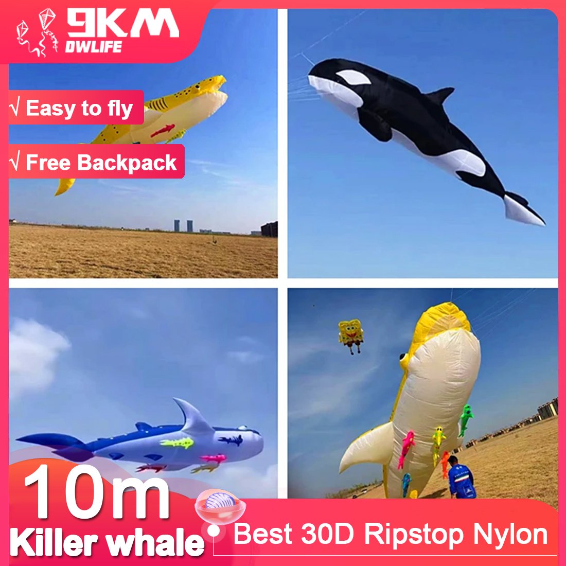 Killer Whale Kite