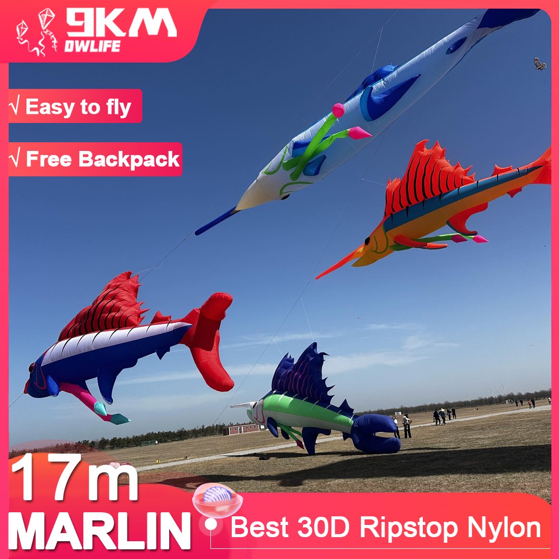 Marlin Fish Kite