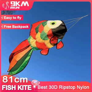 Rainbow Fish Kite