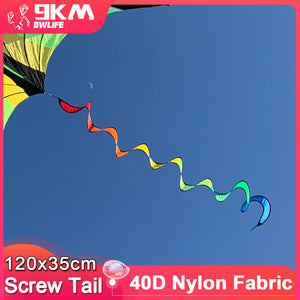 Rainbow Kite Tail Windsock Garden Decor