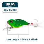 Load image into Gallery viewer, 9KM Metal Fishing Spoons Long Cast Bait 8~13g Fishing Lures VIB Fishing Jig Set Hard Swimbait Spinner Blade Lure Bass Trout Pike
