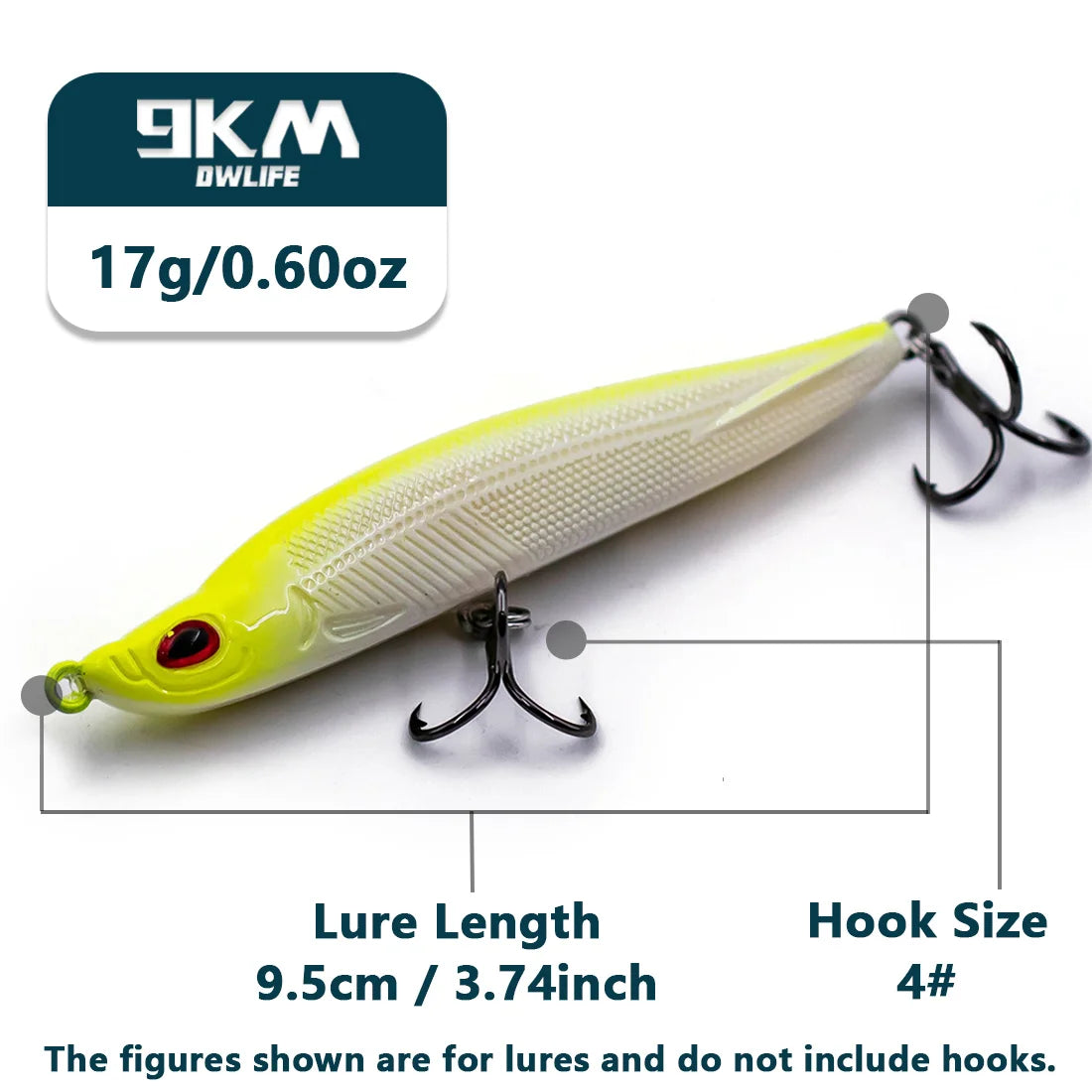 Slow Sinking Pencil Lures 11~17g Sea Fishing Lure Hard Bait for Bass Wobbler Pencil Lure Hard Bait 8~9.5cm Salmon Redfish Trout