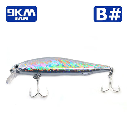 Sinking Fishing Lures 5~14.5g Hard Bait Minnow Lure with Treble Hook Freshwater Jerkbait Swimbait for Bass Trout Walleye Redfish