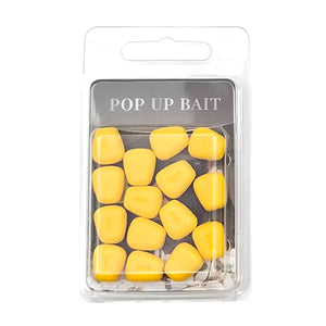 9KM Carp Fishing Accessories 15Pcs Artificial Buoyant Corn Carp Bait Floating Corn Carp Fishing Equipment