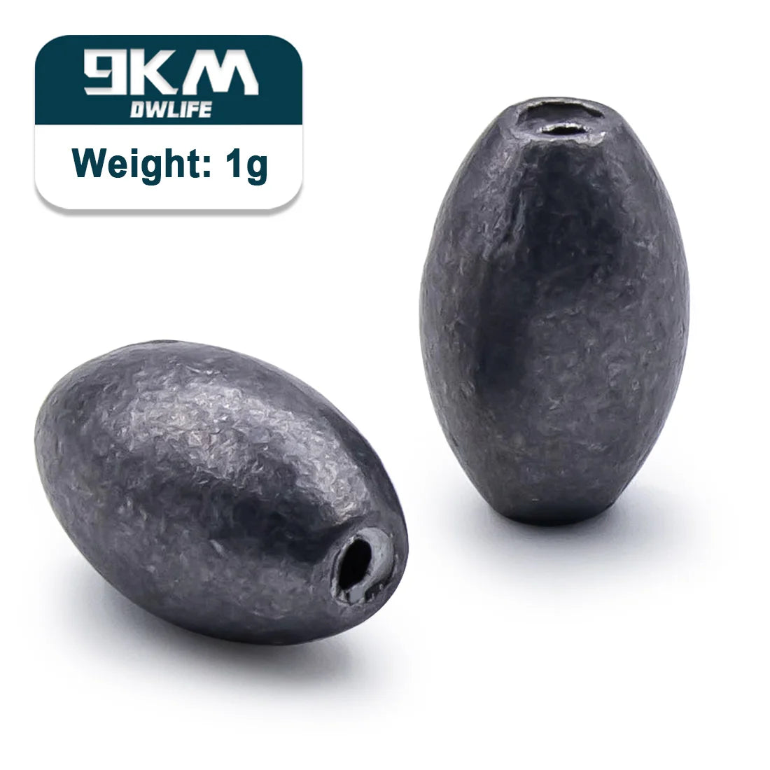 Fishing Weights Sinkers 10~30Pcs Olive Shape Lead Sinker Saltwater Fishing Rig Sinkers Weight Egg Sinkers Lead Molds for Fishing