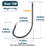 Lade das Bild in den Galerie-Viewer, 9KM Fishing Hooks Saltwater Live Bait Hook 50~200Pcs Fishing Catfish Bass Hooks Tackle Trout Fishing Octopus Hooks Accessories
