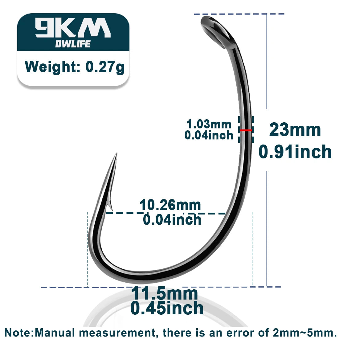 Carp Hooks 50~200Pcs High Carbon Steel Barbed Fishing Hook Wide Gap Curved Shank Fly Tying Hook Freshwater Salmon Bass Shad Hook