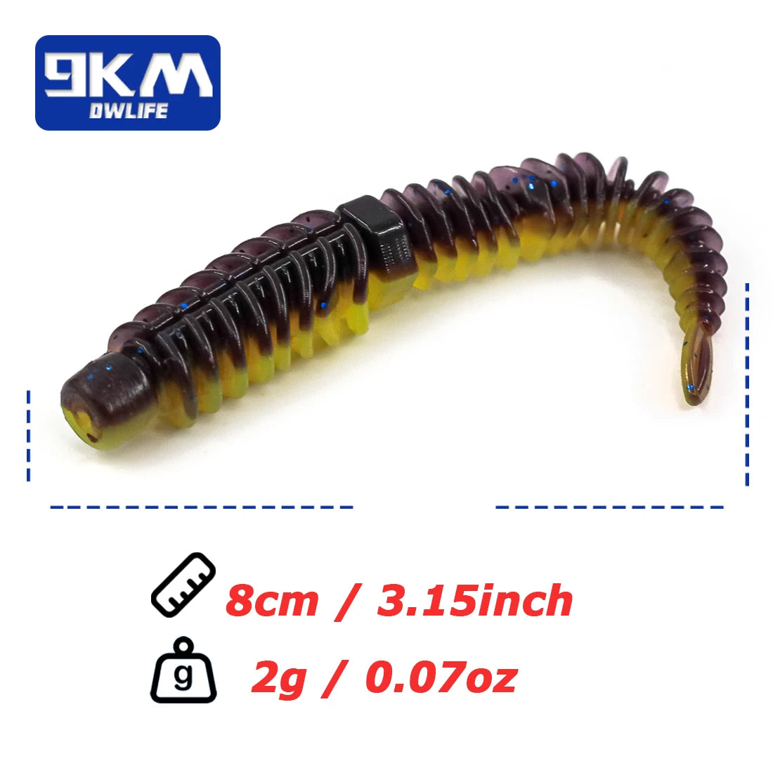 Soft Plastic Fishing Lure Trout Bass Worm Baits Jigging Wobbler Fishing Lure Swimbaits for Ned Rig Hook Saltwater Fishing Tackle