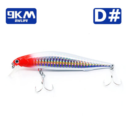 Sinking Fishing Lures 5~14.5g Hard Bait Minnow Lure with Treble Hook Freshwater Jerkbait Swimbait for Bass Trout Walleye Redfish