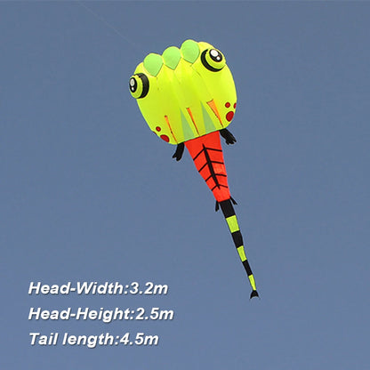 9KM 2㎡~8㎡ Pilot Lifter Tadpole Kite Single Line Soft Inflatable Line Laundry Show Kite Best 30D Ripstop Nylon Fabric